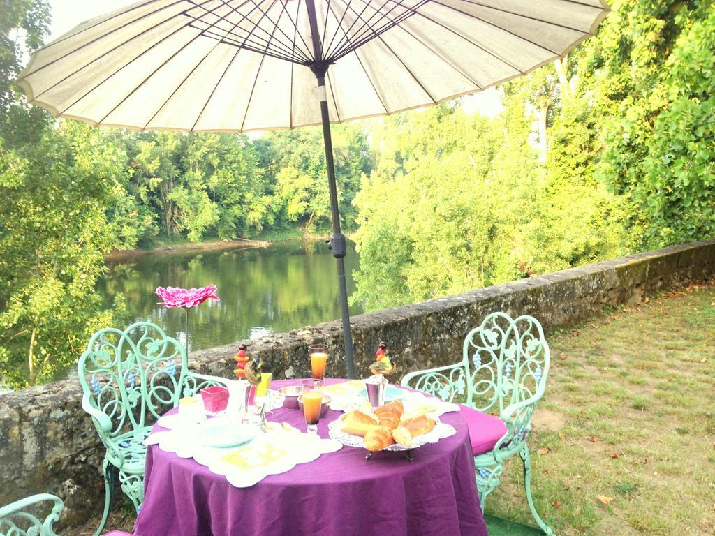 La Rebière d'Or, B&B et Gîte Mouleydier Exterior foto